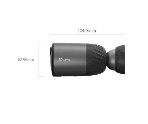 EZVIZ CS-BC1C eLife Battery-Powered Wireless Outdoor Smart Wi-Fi Camera + Solar Panel (Replaced by EZVIZ EB3 3MP )