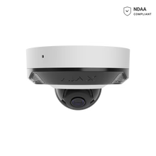 AJAX#126269 Ajax 5MP 2.8mm Mini Dome HL IP Security Camera – White / Black