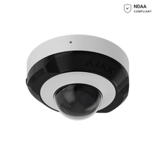 AJAX#76024 Ajax 8MP 4mm Mini Dome IP Security Camera – White / Black