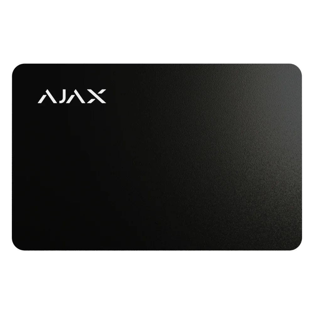 AJAX#80007 – Ajax Pass Contactless Security Card for Ajax Keypads (Black)
