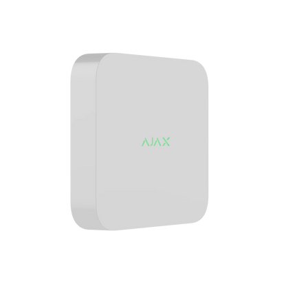 AJAX#80216 Ajax 16CH Network Video Recorder (NVR) Without HDD – White / Black