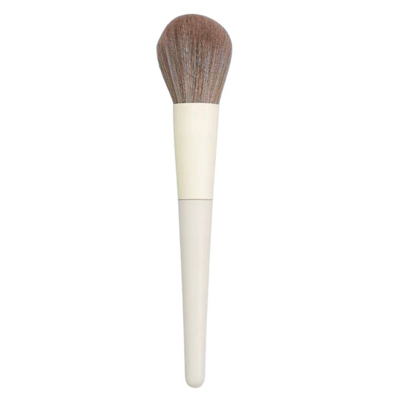 Large Loose Powder Brush White Handle Australia | Aestha Cosmetics