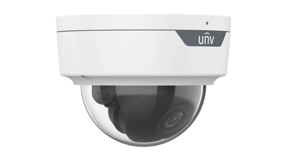 Uniview IPC328SS-ADF28K-I1 8MP LightHunter Intelligent Fixed IR Dome Network Camera, Smart IR 40m, Perimeter Detection, Human/Vehicle Classification, WDR 130dB, Built-in Mic, Prime Series
