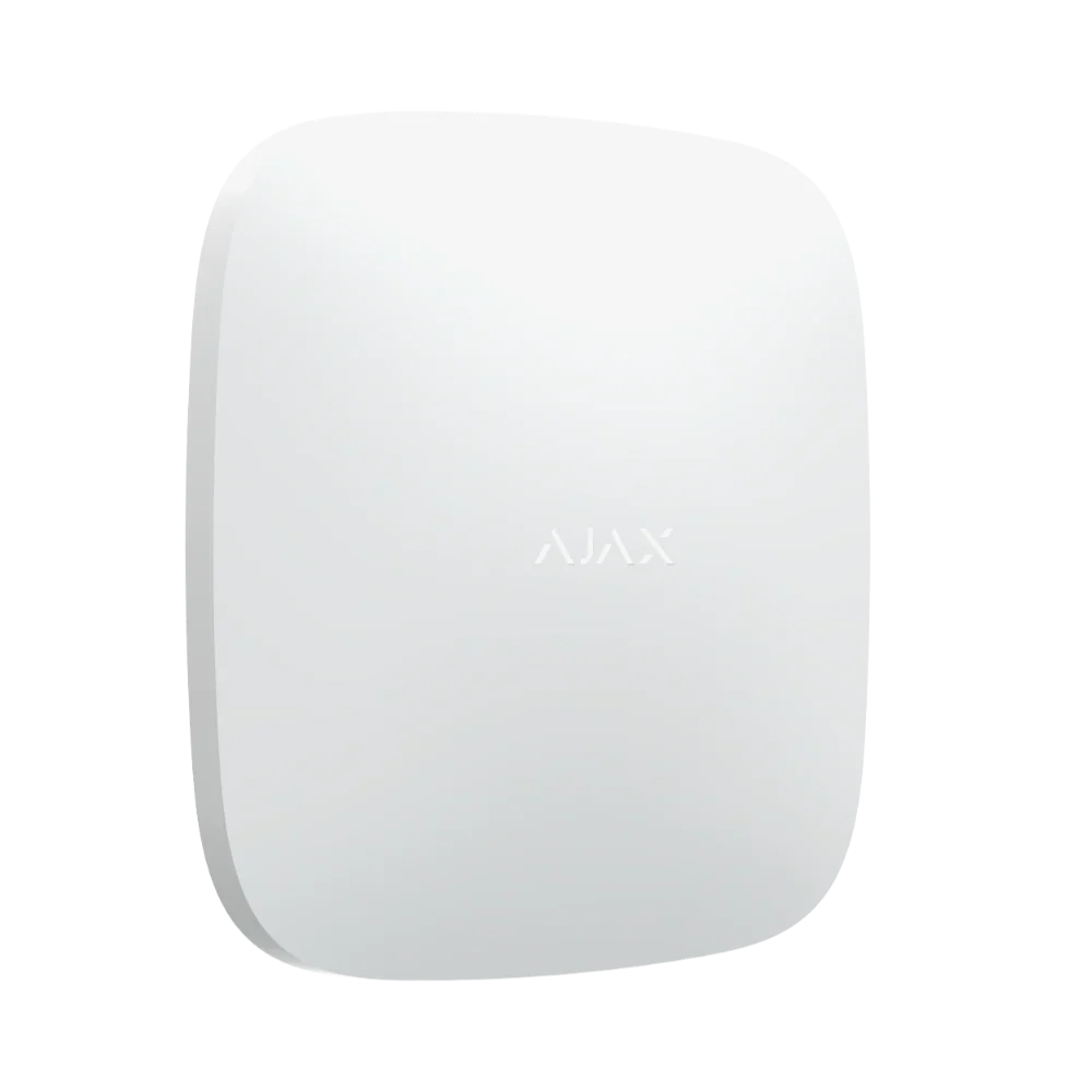 AJAX Hub 2 (4G) Jeweller Wireless Security Control Panel – White | Ethernet & Dual SIM LTE Alarm Hub | AJAX#35992