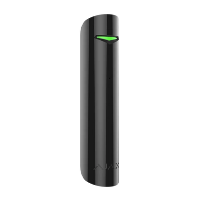 AJAX#30627 Ajax GlassProtect Jeweller Wireless Glass Break Detector – White / Black | Indoor Acoustic Glass Break Sensor