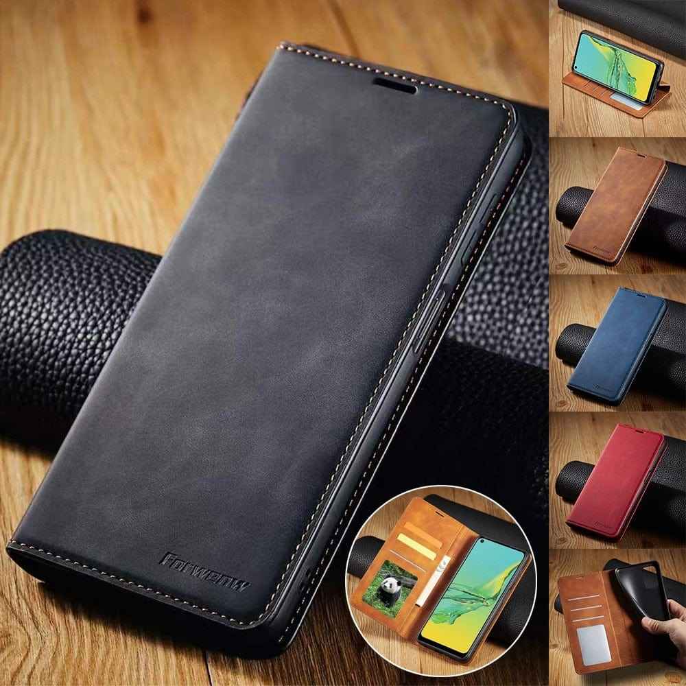 Samsung Leather Wallet Phone Case
