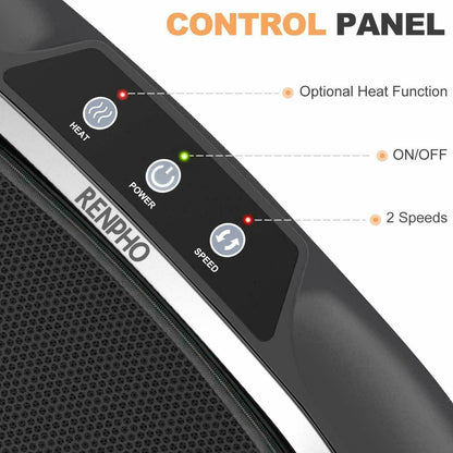 Electric Shiatsu Foot Massager with Heat and Kneading