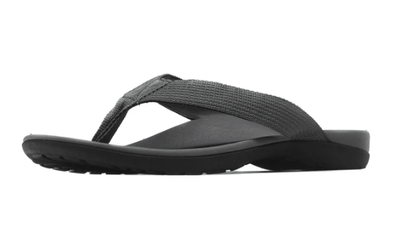Axign Premium Orthotic Flip Flops with Arch Support – Grey (Womens)