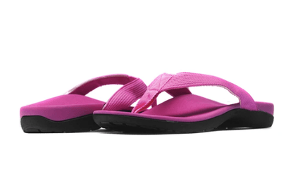 Axign Premium Orthotic Flip Flops with Arch Support – Pink
