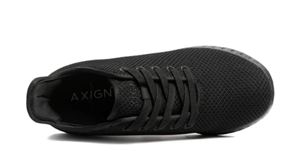 Axign River Lightweight Casual Orthotic Shoe - Black (Womens)