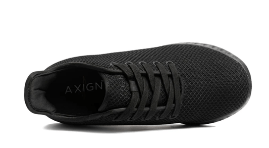 Axign River Lightweight Casual Orthotic Shoe - Black (Womens)
