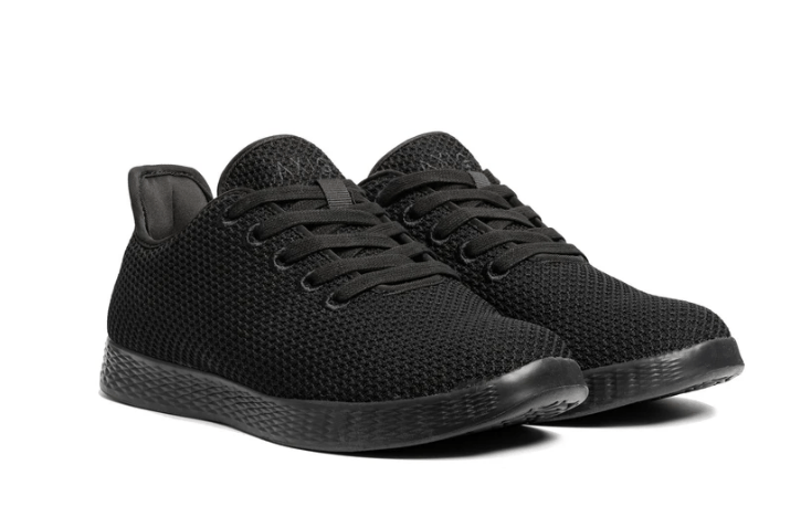 Axign River Lightweight Casual Orthotic Shoe - Black (Mens)