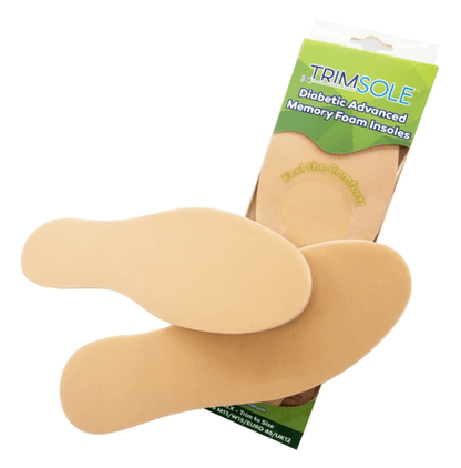 TRIMSOLE Memory Foam Insoles – Diabetic Plastazote
