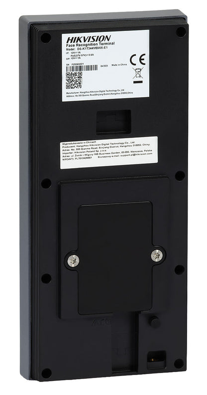 HIKVISION 4.5″ Touchscreen Face Recognition Access Terminal – DS‑K1T344MBWX‑E1 door station