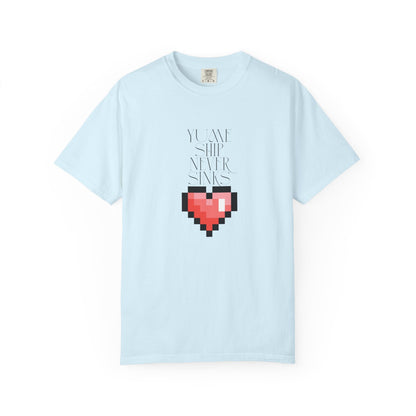 Pixel Heart Unisex Tee  Retro 8 Bit Gaming Shirt |By Aprasi
