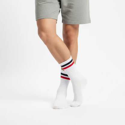 Thick Sports Heavy Duty Socks Work Cotton Crew Socks for King Size 11-14