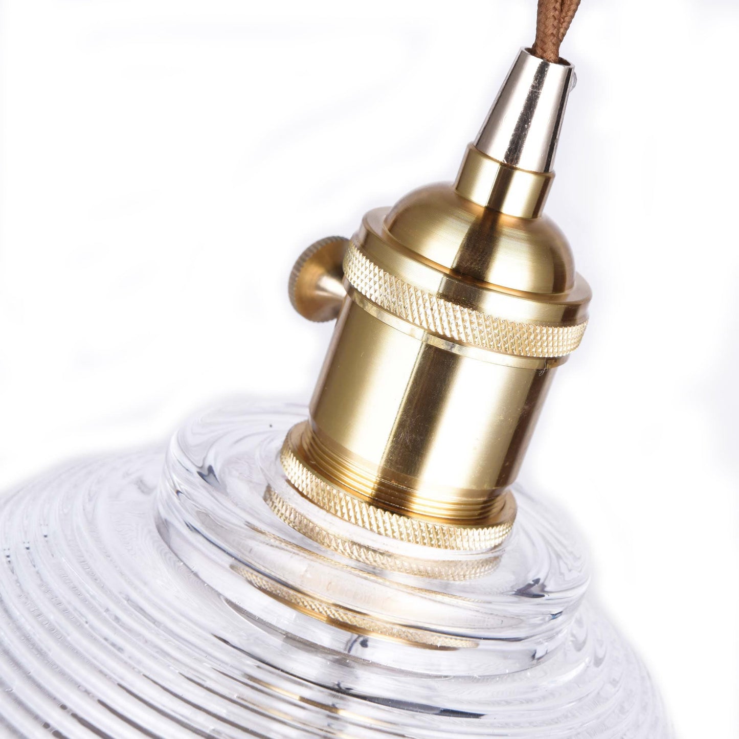 Emmie Vintage Glass Pendant Light