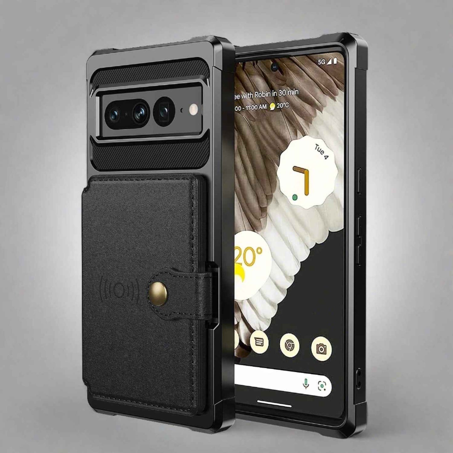 Google Pixel 7 Shockproof Wallet Case