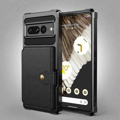 Google Pixel 7 Shockproof Wallet Case