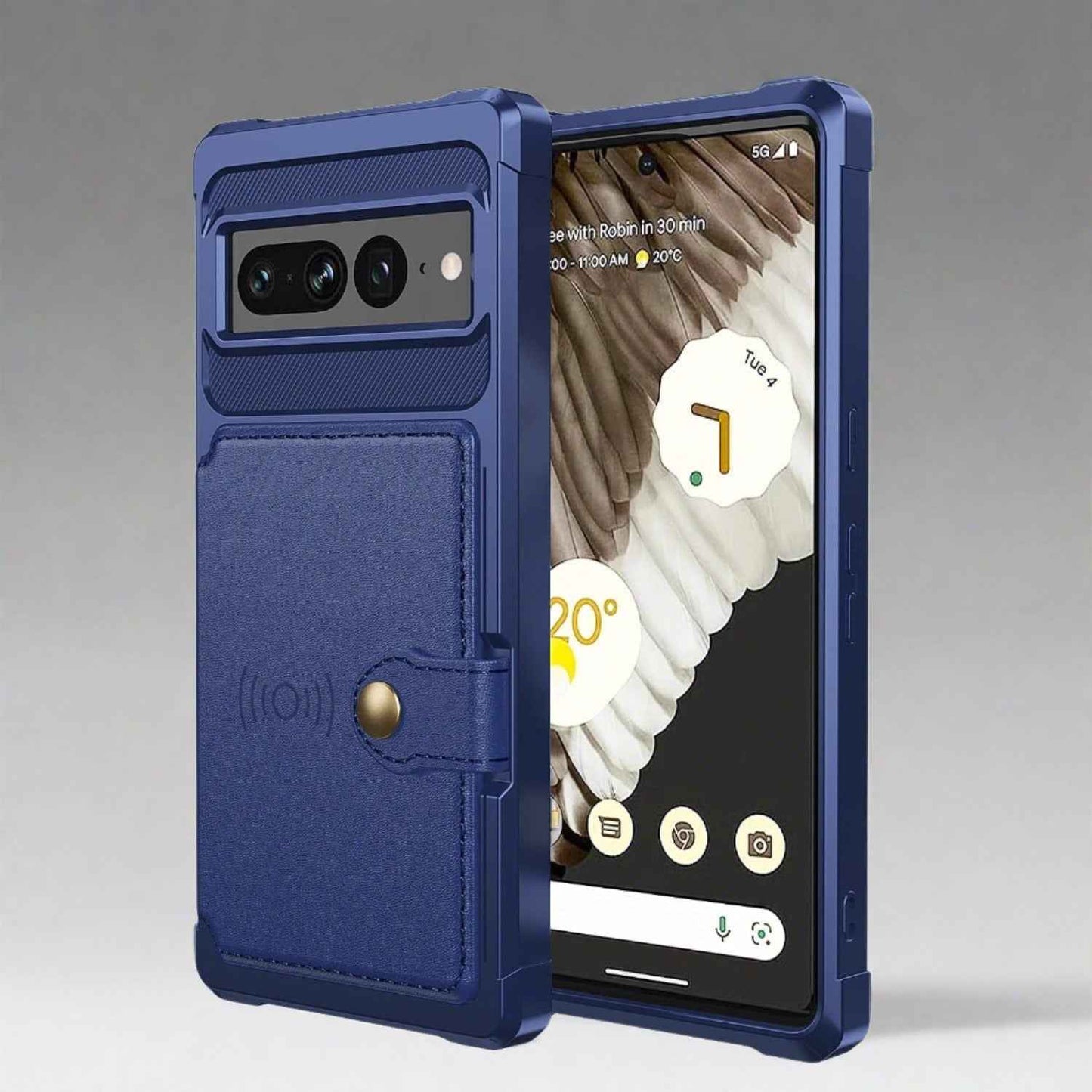 Google Pixel 7 Shockproof Wallet Case