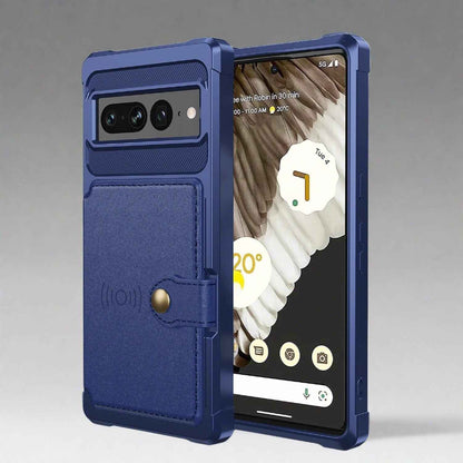 Google Pixel 7 Shockproof Wallet Case