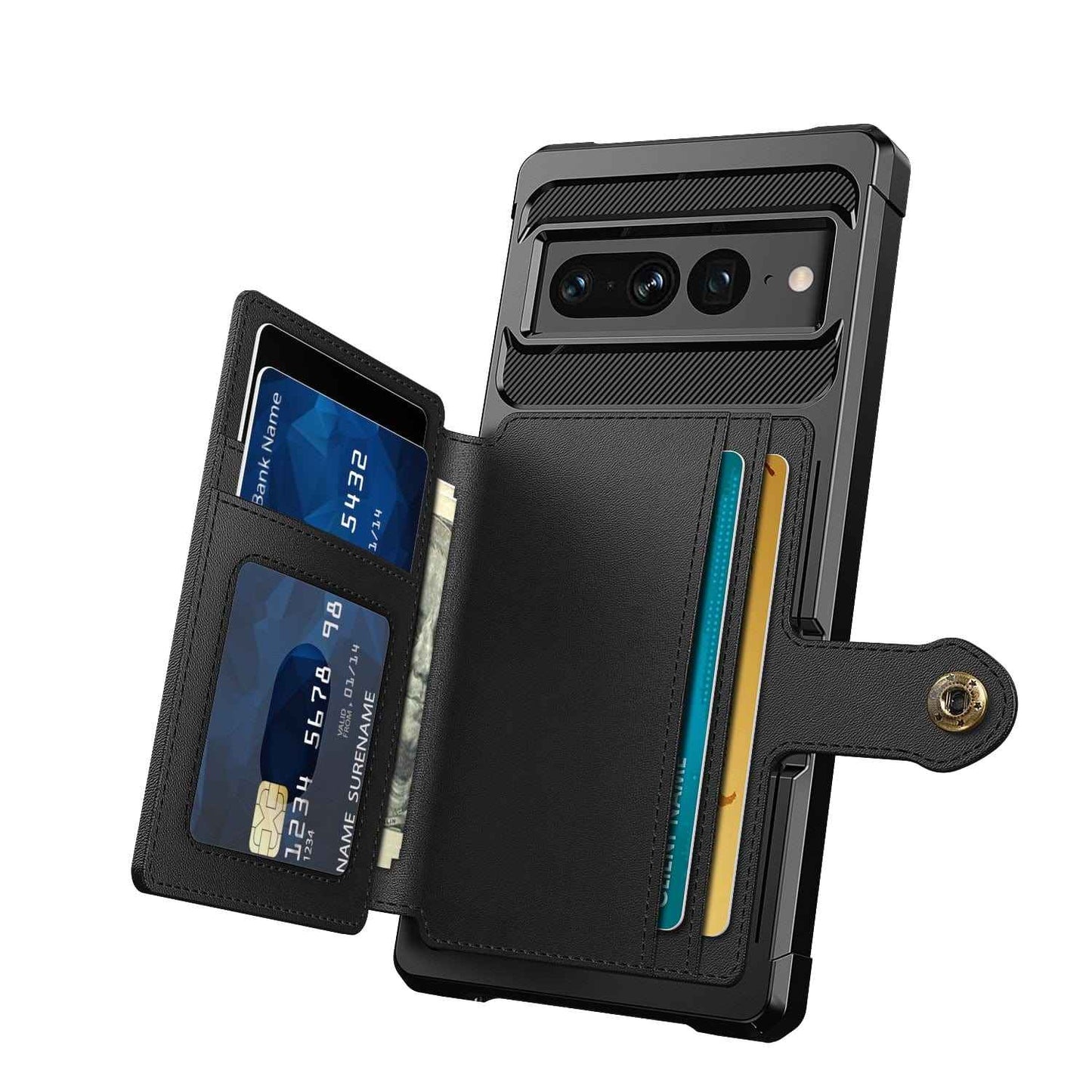 Google Pixel 7 Shockproof Wallet Case