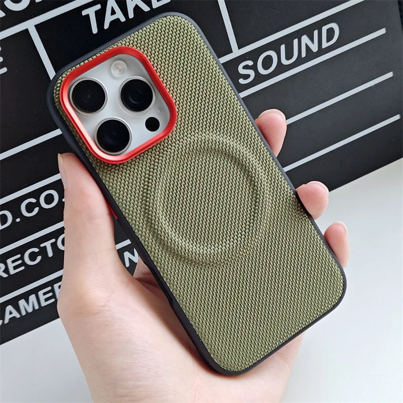 PU Leather MagSafe iPhone Case