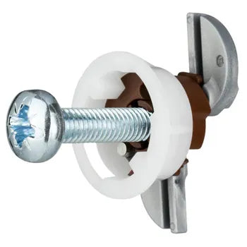 GRIPIT 20mm Plasterboard Anchor – Brown – 8 Pack | Ultra-Heavy Duty Fixings | Holds Up to 50kg – GRIPIT-20MM-BROWN-8PK