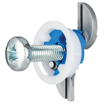 GRIPIT 25mm Plasterboard Anchor – Blue – 8 Pack | Maximum Strength Fixings | Holds Up to 60kg – GRIPIT-25MM-BLUE-8PK