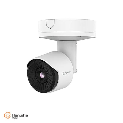 Hanwha Vision HV-TNO-C3012TRA AI Radiometric Thermal Bullet Camera – 384x288 QVGA, 8FPS, 90° FoV, Temp Range -40°C to 550°C T Series