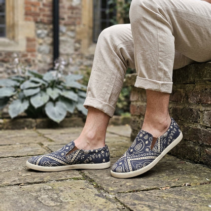 Organic Hemp Shoes – Mandala Slip-On Hemp Shoes Australia