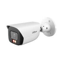 Dahua DH-IPC-HFW3867E-AS-IL-ANZ 8MP 4K WizSense AI Bullet IP Camera – Starlight, IR+Warm LED, 30M Night Vision, Fixed 2.8mm Lens, Built-In Mic, IP67, IK10, PoE, MicroSD Up to 512GB, White