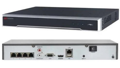 HiLook 6MP CCTV Camera Kit 4x All in one Camera, 4 channel NVR and HDD, IPC-T269H-MU/SL 6MP, HL-NVR-104MH-C/4P(B)