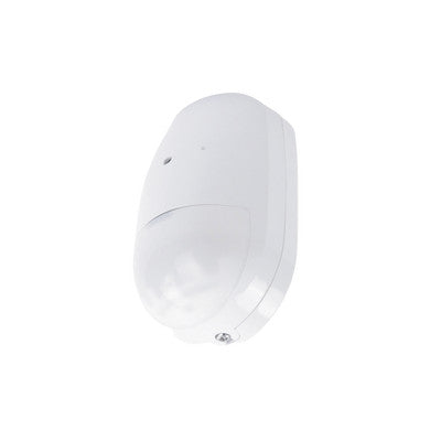 HIKVISION DS‑PDPG12P‑EG2‑WB Wireless PIR + Glass Break Detector – 12 m Indoor PIR & 8 m Acoustic Glass-Break Sensor with 30 kg Pet Immunity for Ax Pro