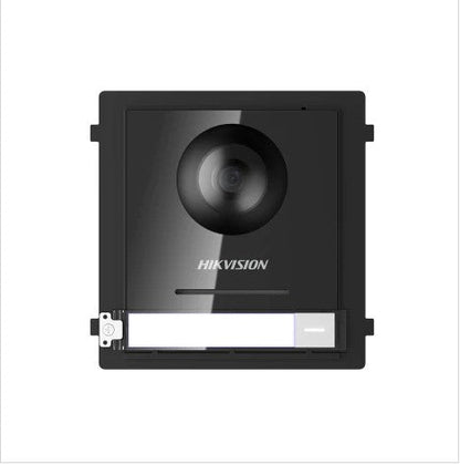 Hikvision 2nd Gen IP Intercom, Door Station with Camera, 1x Button, IP65, 12VDC/POE (HIK-KD8003-IME1)