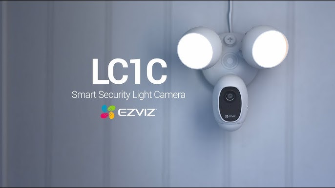 EZVIZ LC1C Smart Security Light Camera – Dual-Purpose Outdoor Surveillance and Illumination