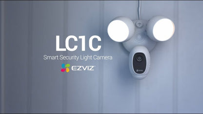EZVIZ LC1C Smart Security Light Camera – Dual-Purpose Outdoor Surveillance and Illumination
