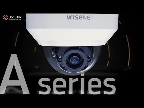 Hanwha Wisenet HV-ANV-L7082R 4MP IR Outdoor Vandal Dome IP Camera with Motorized Varifocal Lens and WDR