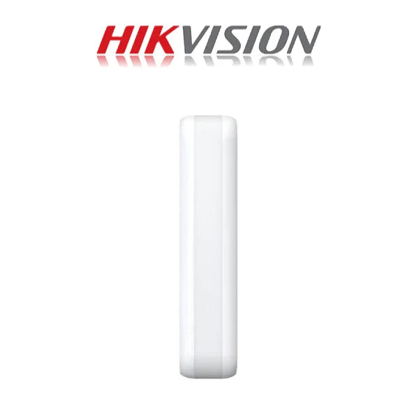 HIKVISION DS‑PDC10DM‑EG2‑WB Wireless Dual‑Tech AM Curtain Detector – Slim IP65 Outdoor/Indoor Motion Sensor with Anti-Masking & Directional Detection for AX Pro