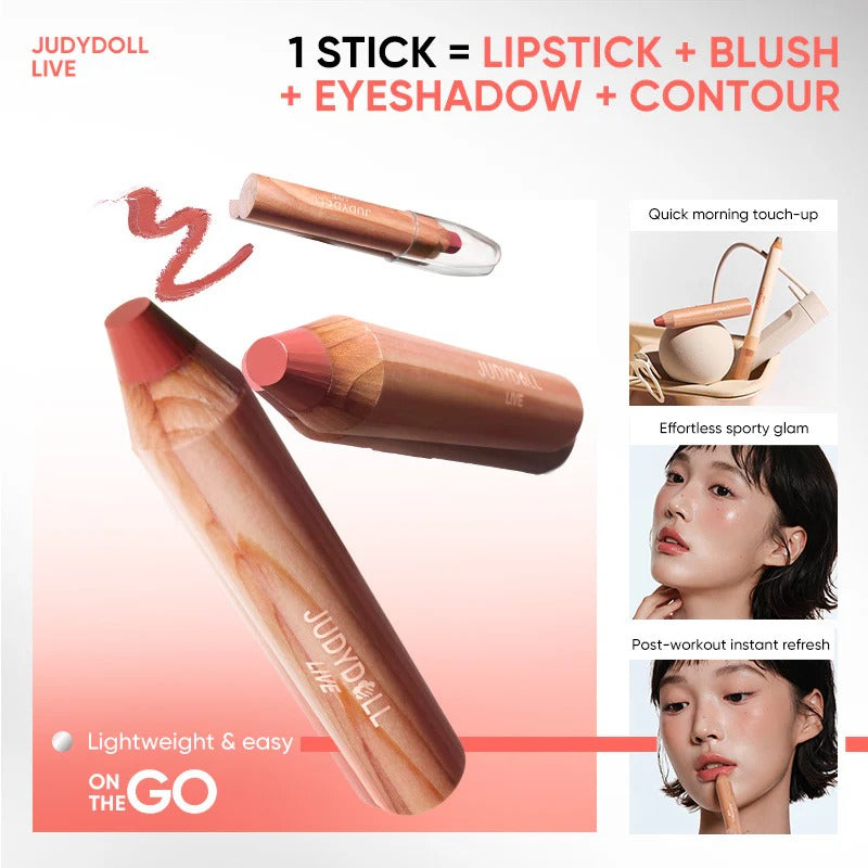 Judydoll Lip & Cheek Butter Balm Pencil – 4.5g