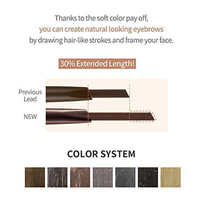 Etude House Drawing Eye Brow Pencil – Natural Long-Lasting Eyebrow Shaper
