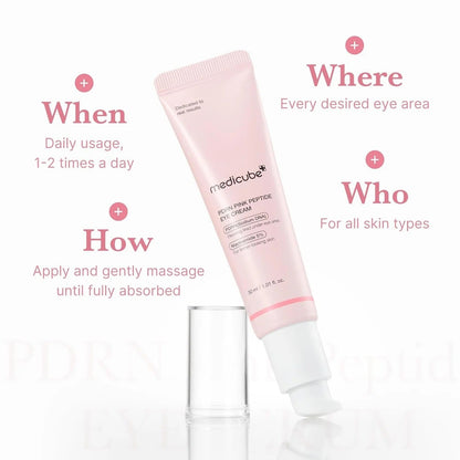 Medicube Pink Eye Cream with PDRN & Peptides (30ml)