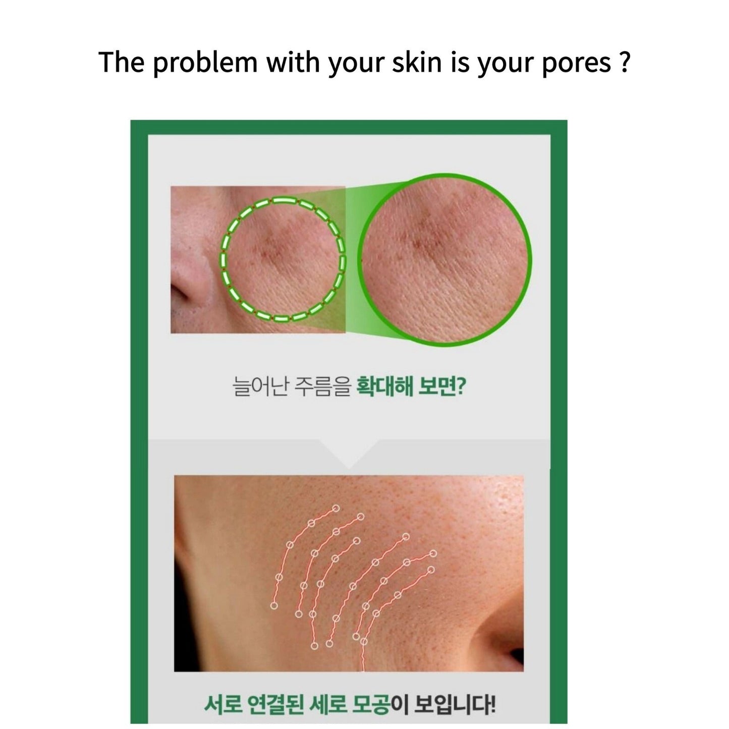 SUNGBOON EDITOR Green Tomato NMN Pore Lifting Ampoule 40ml Double Pack