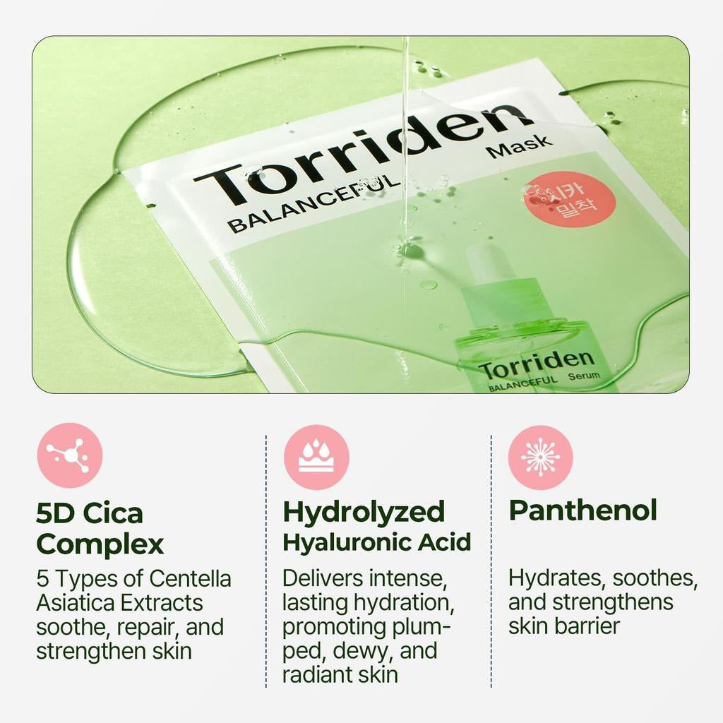 Torriden Balanceful Cica Mask Sheet