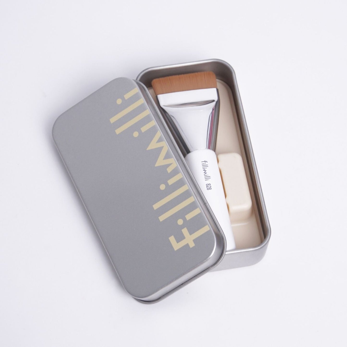 Fillimilli Mini Spatula Brush 828 – Dual-Ended Skincare Application Tool