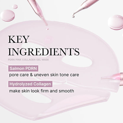 MEDICUBE PDRN Pink Collagen Gel Mask – Hydrating & Firming Sheet Mask