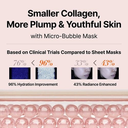 MENOKIN 30 Seconds Quick Bubble Mask 5 Types – Multi-Action Oxygen Foaming Mask