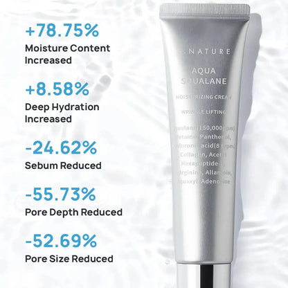 S.NATURE Aqua Squalane Moisturizing Cream 30ml – Lightweight Hydrating Face Cream