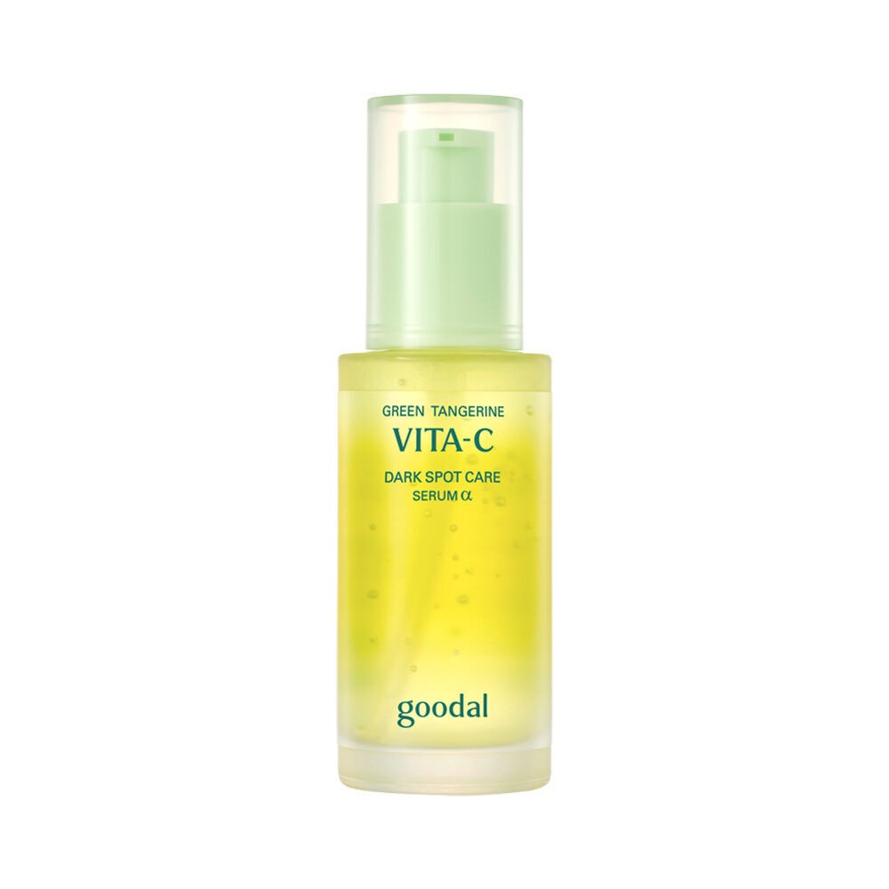 Goodal Green Tangerine Vita C Dark Spot Care Set (Serum + Cream + 2 Sheet Masks)