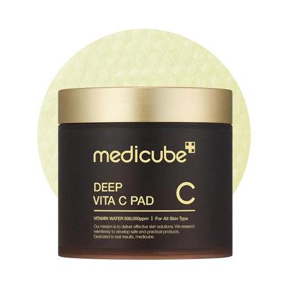 Medicube Deep Vita C Pad (70pcs) – Brightening & Exfoliating Skincare Pads